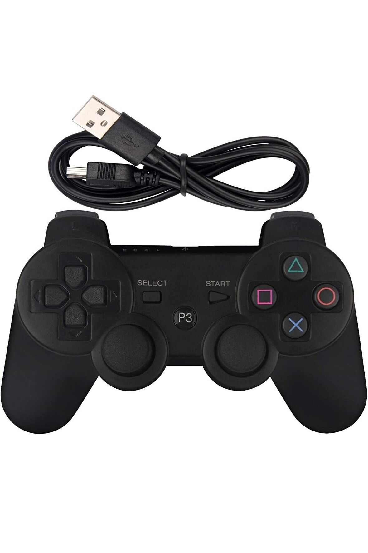 Ps3 Kablosuz Oyun Kolu Dualshock 3 Wireless Controller Joystick + Şarj Kablosu