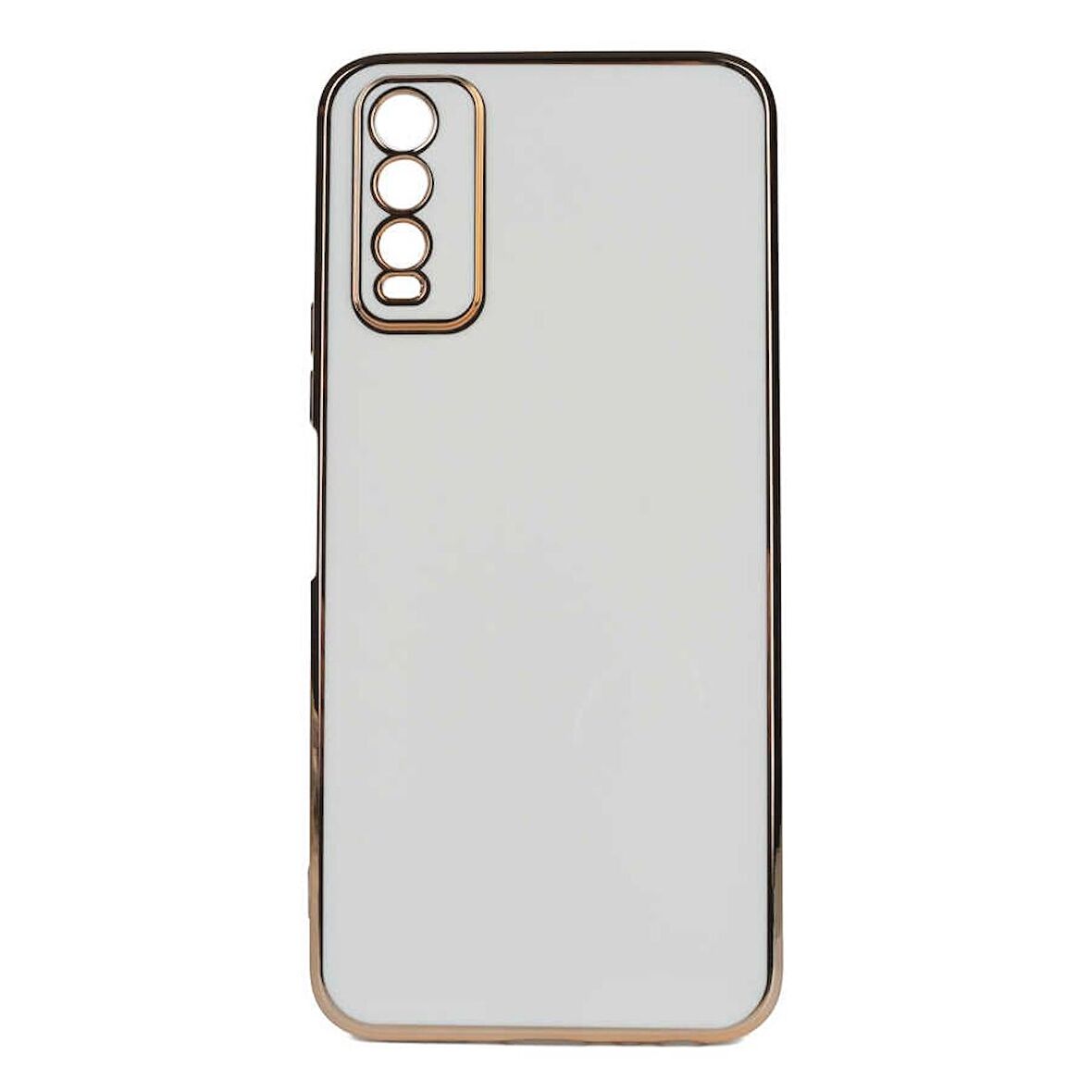 Smcase VİVO Y20s Kılıf Kamera Korumalı Lazer Bark Silikon