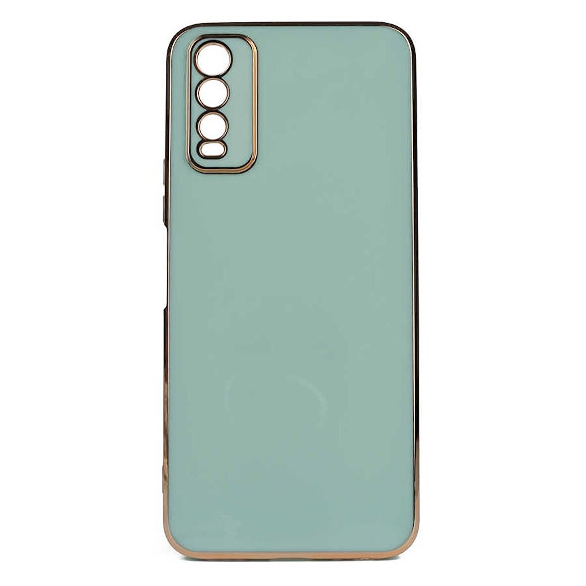 Smcase VİVO Y20s Kılıf Kamera Korumalı Lazer Bark Silikon