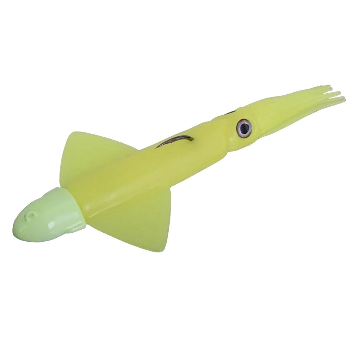 JLC Xipi 30 Set 74gr 18.5cm #02 Glow Yellow Silikon Kalamar