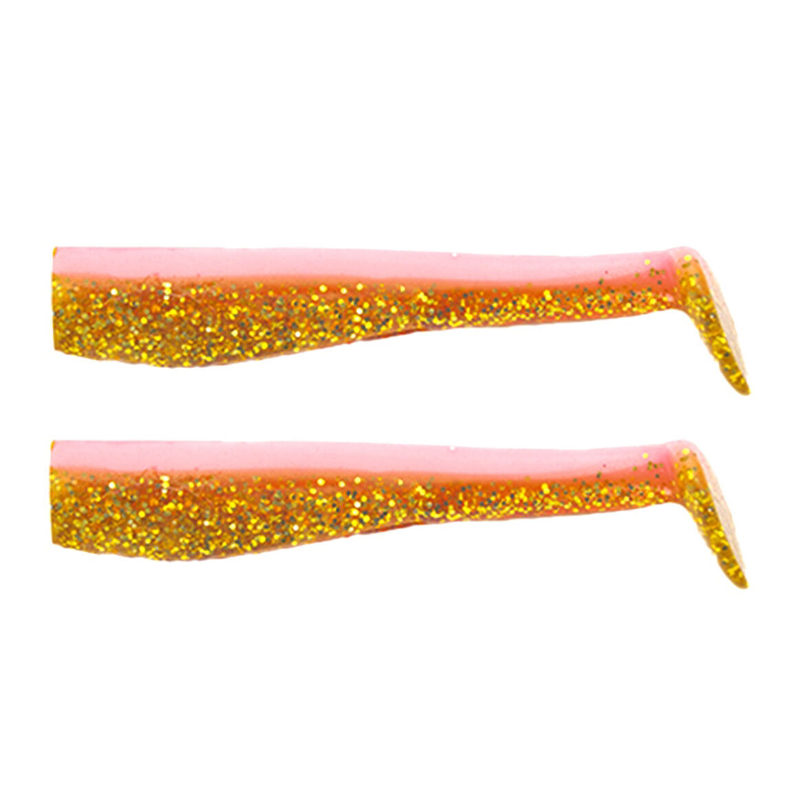 JLC Alevin 8.5cm 5gr #06 Pink Gold Silikon Kuyruk (2 Adet)