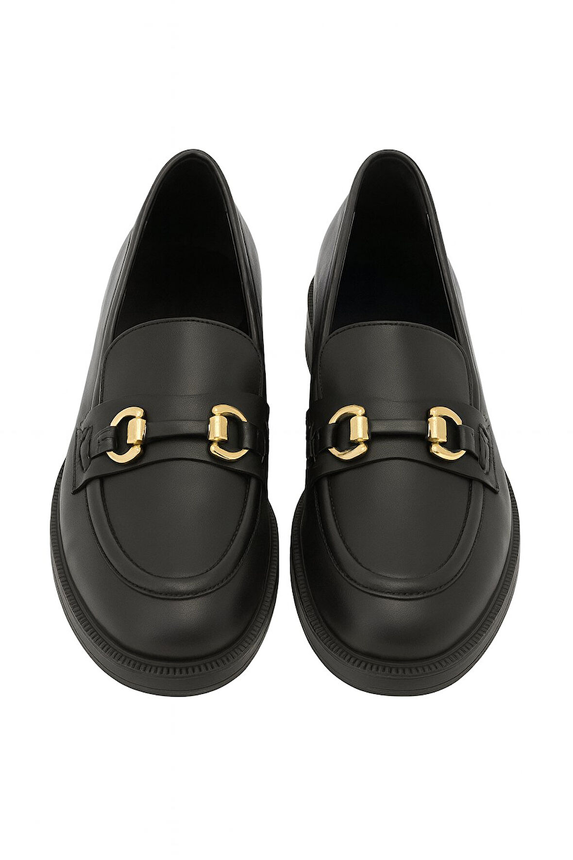 +6 CM Boy Uzatan Siyah Kadın Klasik Ayakkabı – Şık ve Rahat Tasarım