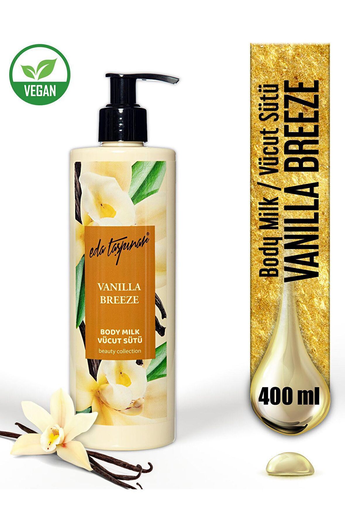 Eda Taşpınar Vanilla Breeze Yoğun Nemlendirici Vücut Sütü - 400 ML (EGX84)