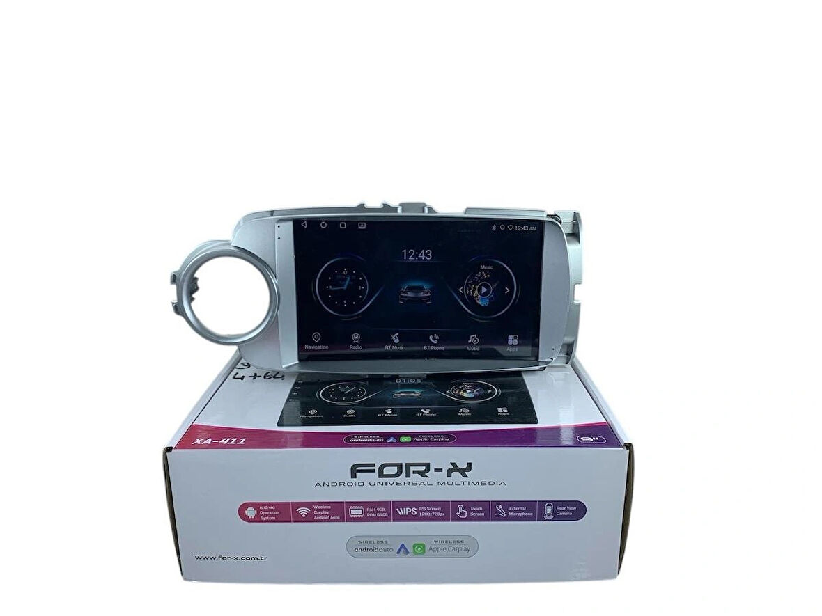 TOYOTA YARİS 2012-2020 FORX 4.64 PROFESYONEL OEM MULTİMEDYA 