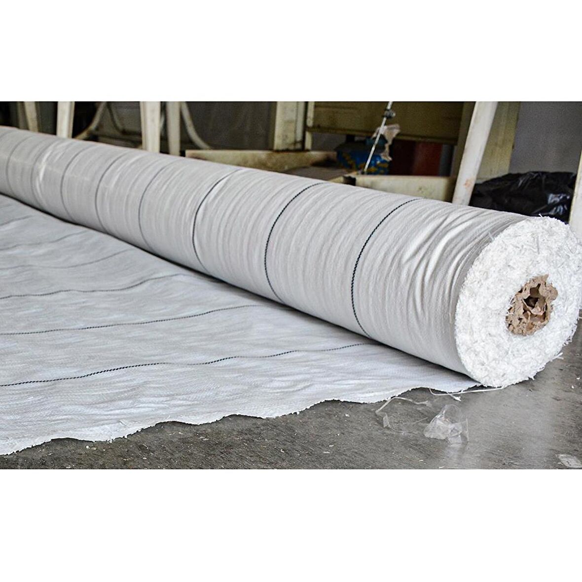 1,5x40 m BEYAZ SULZER KUMAŞ SERA TABAN ÖRTÜSÜ JÜT BLUEBERRY PEYZAJ UYGULAMA ÖRTÜSÜ MULCH NAYLONU ÇİLEK MALÇ