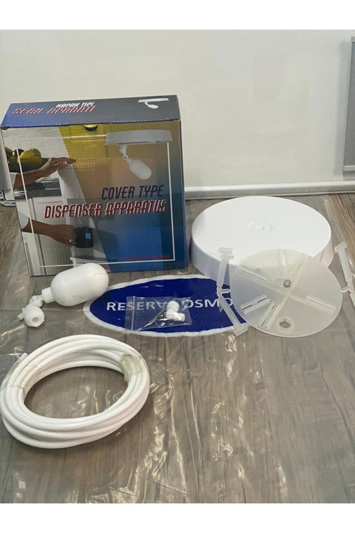 Su Arıtma Cihazı Sebil Aparatı Kapak 10 Metre Hortum Dahil