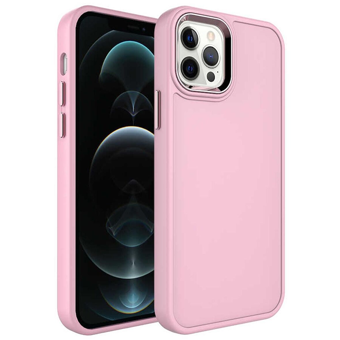 Smcase iPhone 14 Pro Max Kılıf Shield Pc Botox Sert Kapak