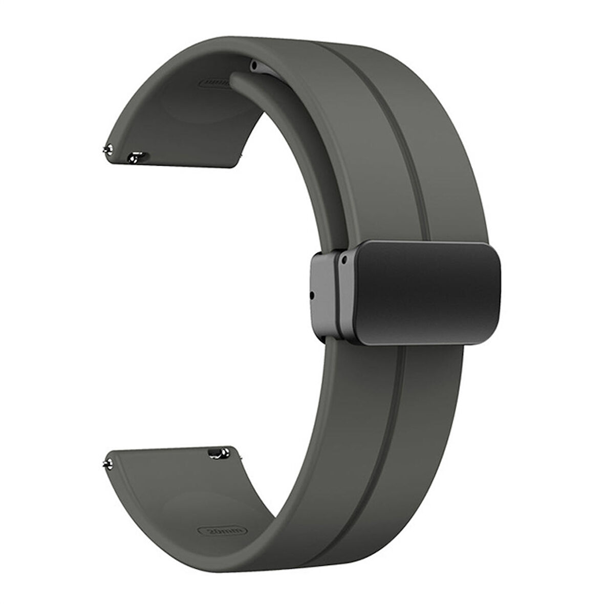 Gpack Garmin Forerunner 55 Kordon Silikon Mıknatıslı Ayarlanabilir HS19
