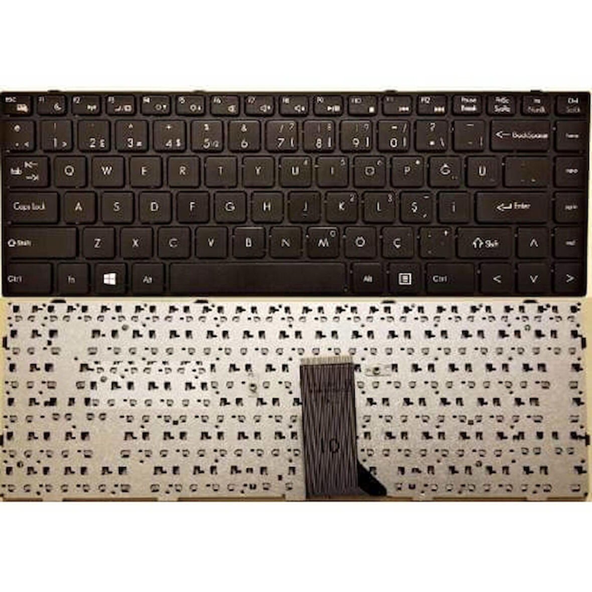 Grundig V136346AS4  Notebook Klavye Tuş Takımı