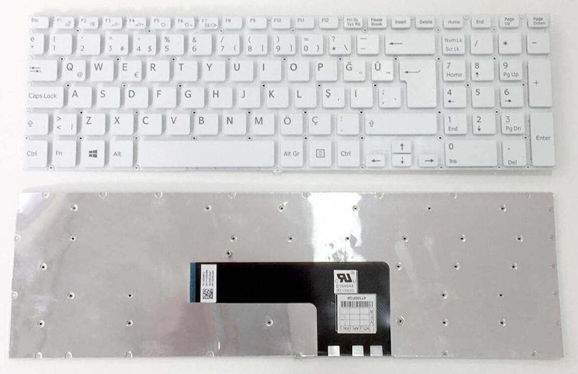 Sony SVF15, SVF152, SVF-15  Notebook Klavye Tuş Takımı-Beyaz
