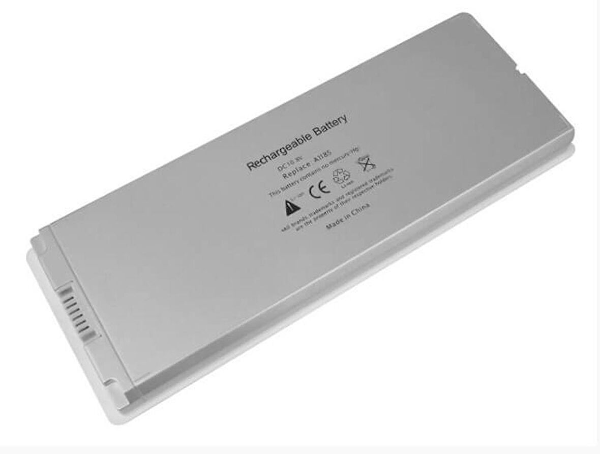 Apple  A1181   Notebook Bataryası Pili - Beyaz
