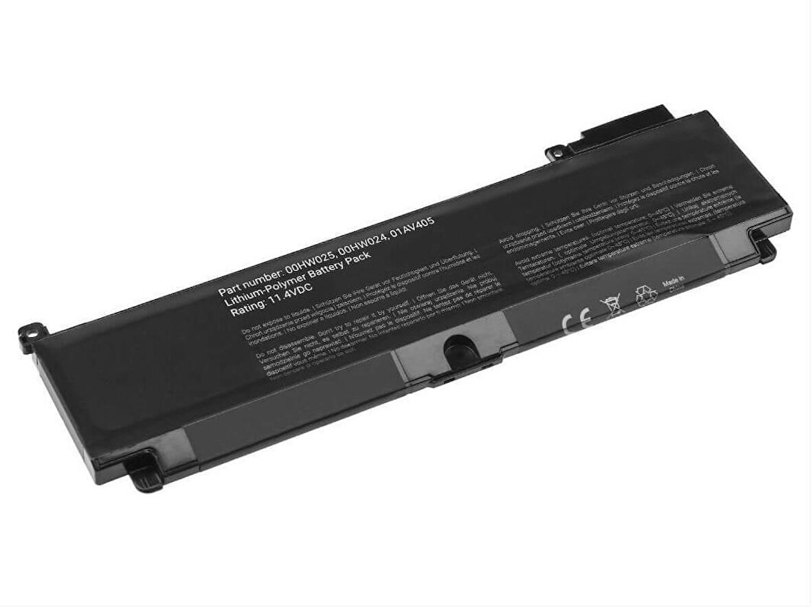 Lenovo  ThinkPad T470s  Notebook Bataryası Pili - Ver.1 (Üst)