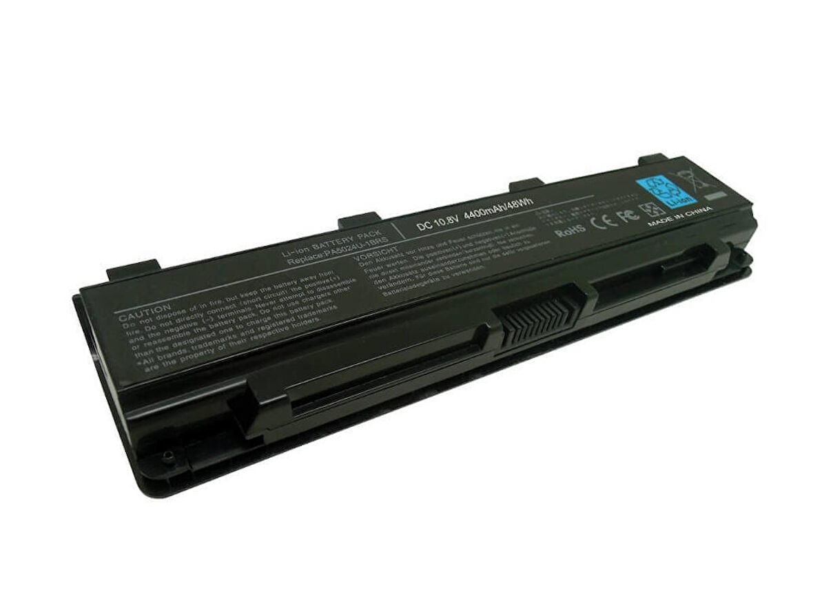 Toshiba  Satellite S845 Serisi   Notebook Bataryası Pili - Siyah - 6 Cell