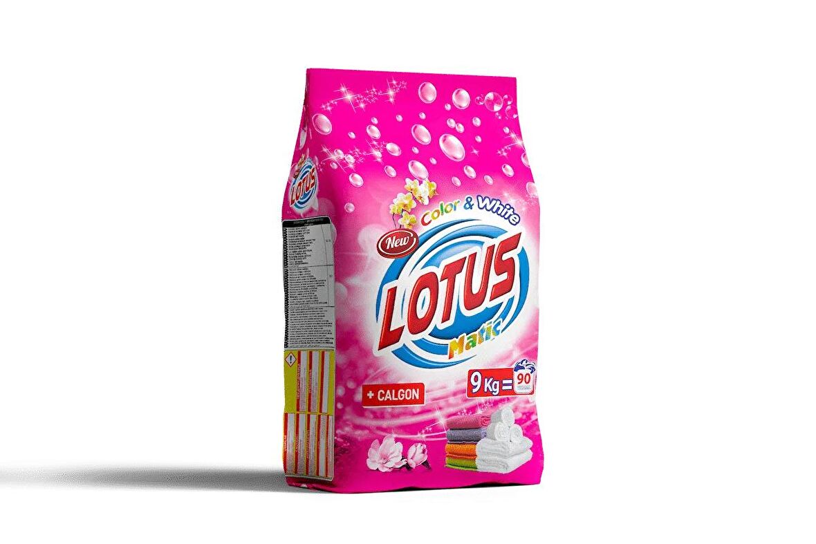 LOTUS BEYAZLAR VE RENKLİLER İÇİN ÇAMAŞIR DETERJANI 9 KG