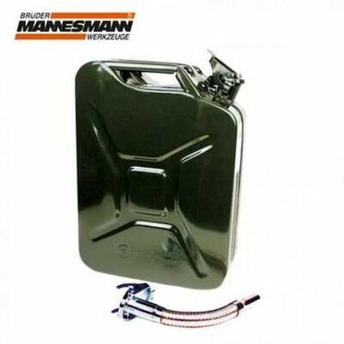 MANNESMANN 047-T METAL BENZİN BİDONU, 20 LT