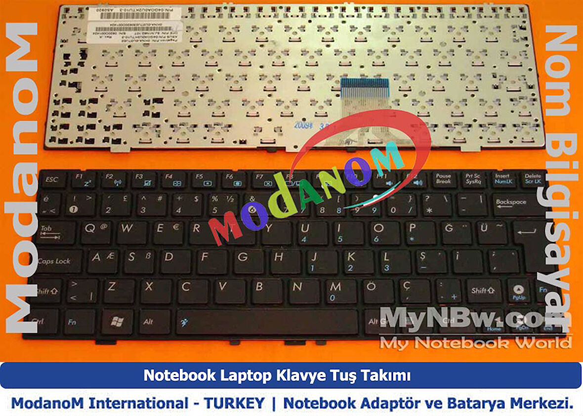 Asus v103662as4 Klavye Türkçe Siyah