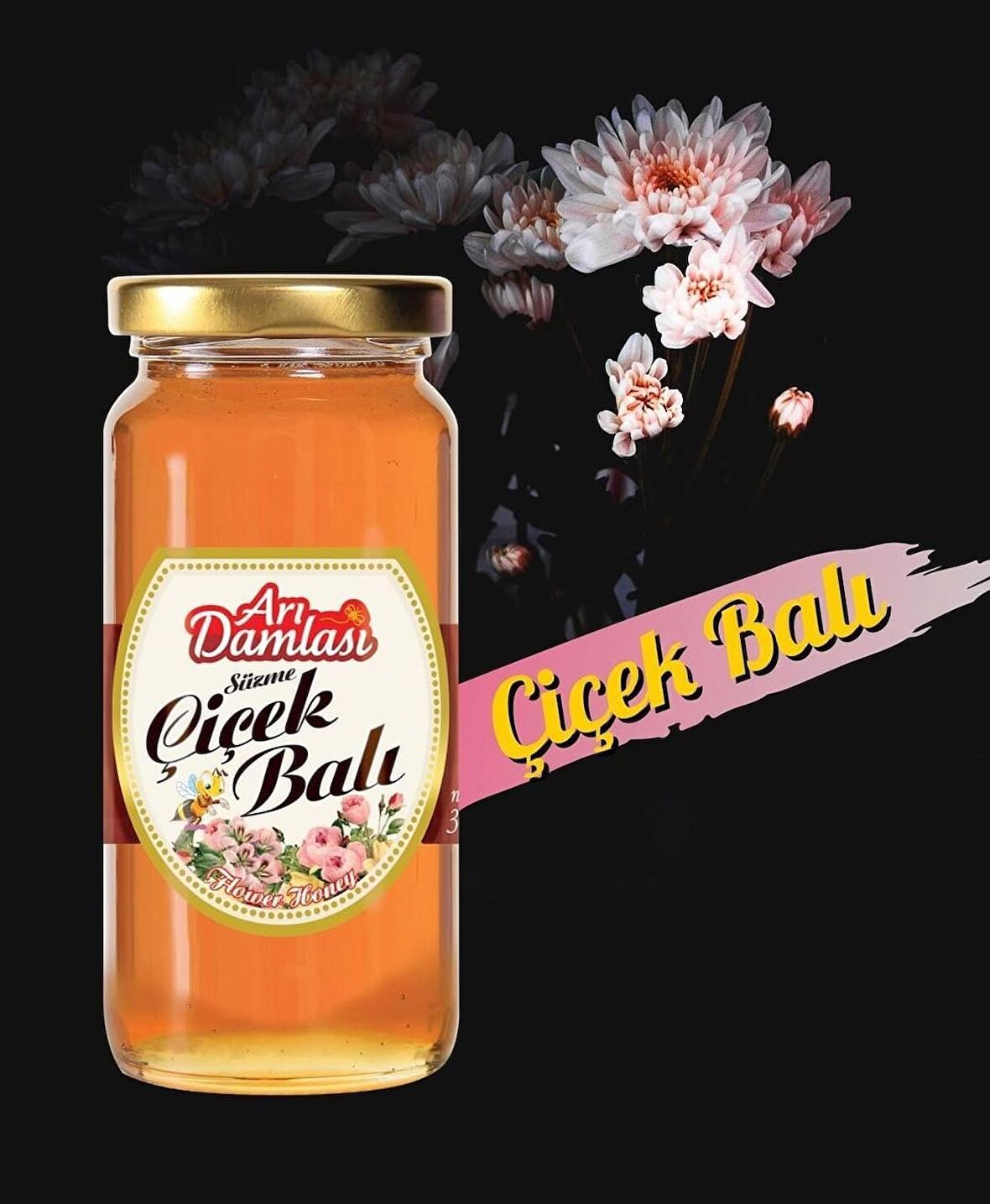 ARI DAMLASI SÜZME ÇİÇEK BALI 645 GR