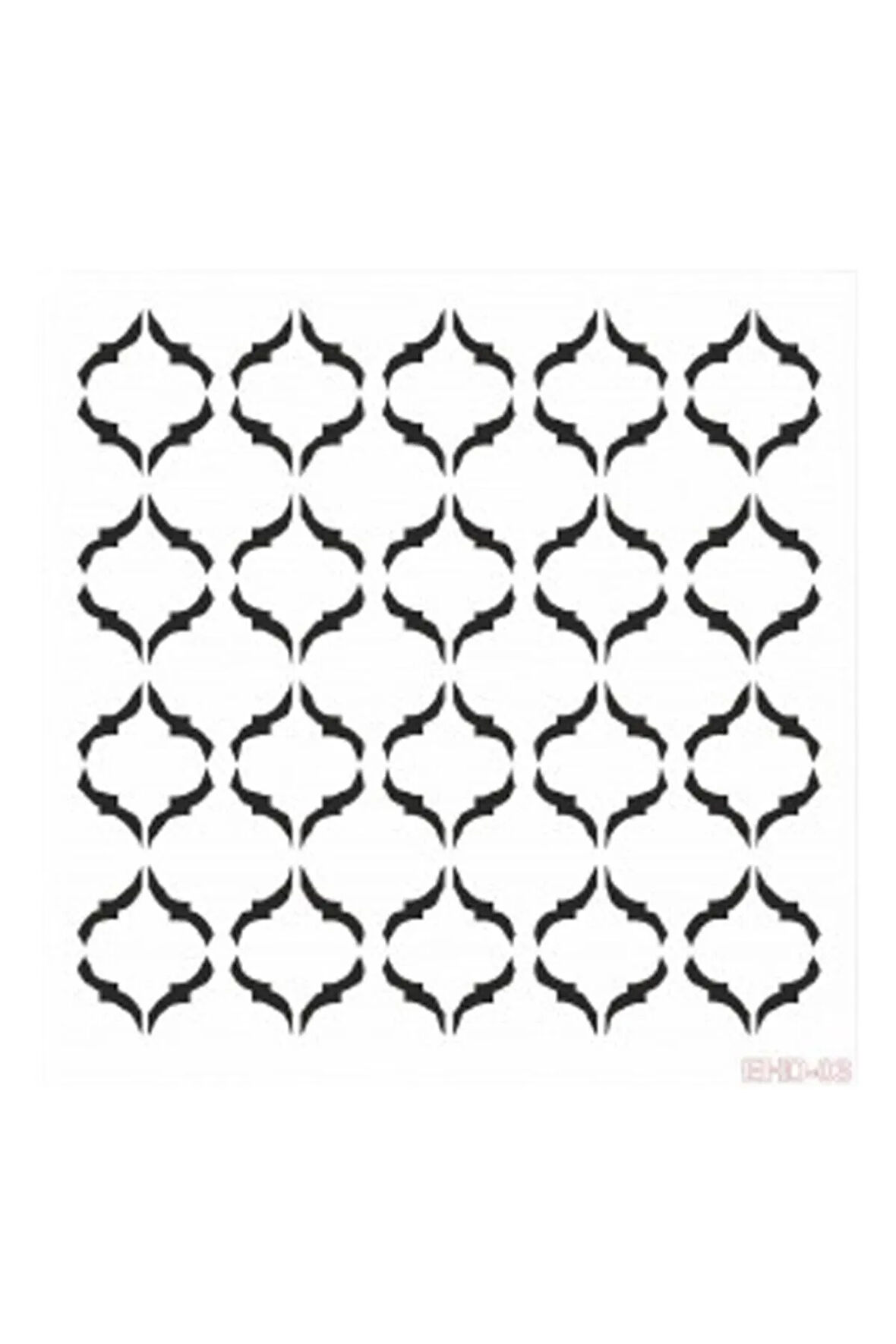 Cadence Duvar Stencıl Şablon 45*45cm Ehd-03
