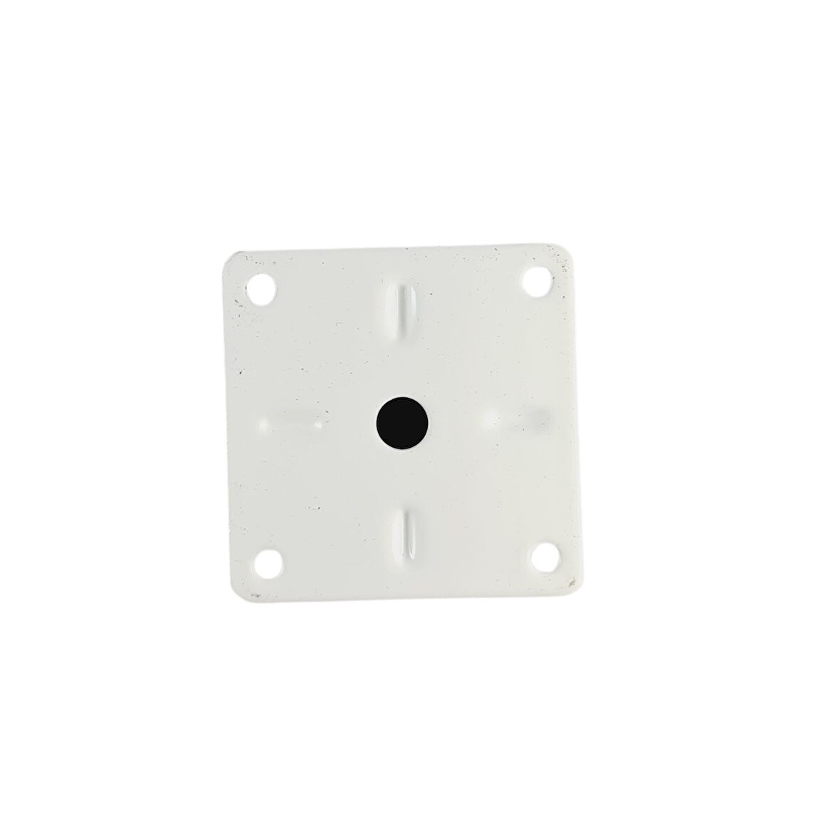 40 LIK 20 CM BEYAZ METAL YUVARLAK AYAK ( 4 ADET )