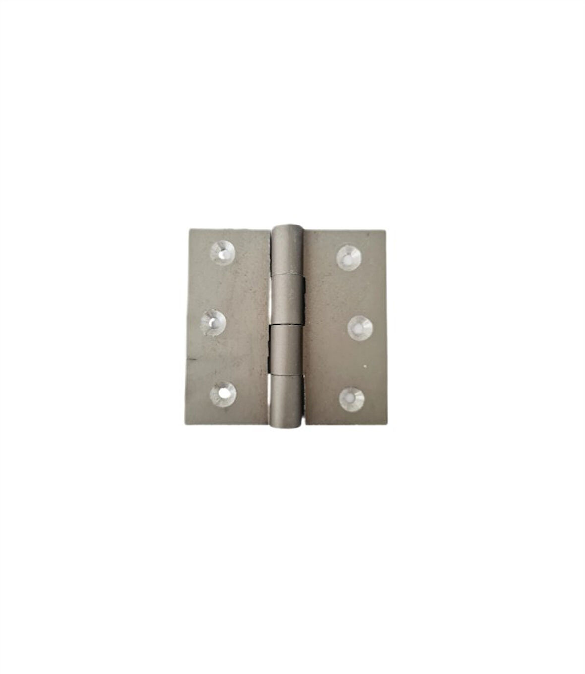 ALÜMİNYUM 6 CM GENİŞ SABİT MENTESE  60 X 60 X 2 MM / 10 ADET