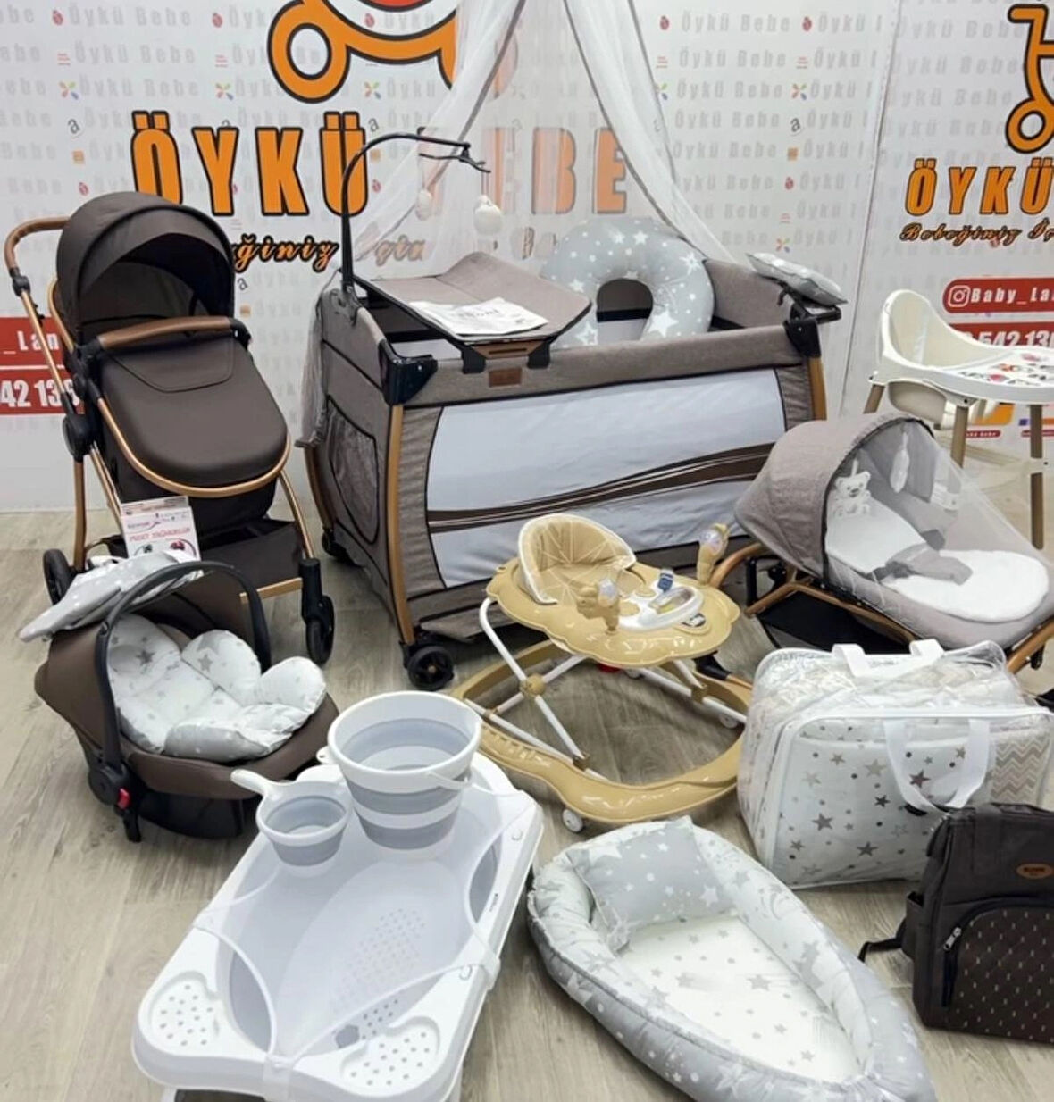  26 PARÇA VELAR YENİ DOĞAN BEBEK ÇEYİZ SETİ FULL SET