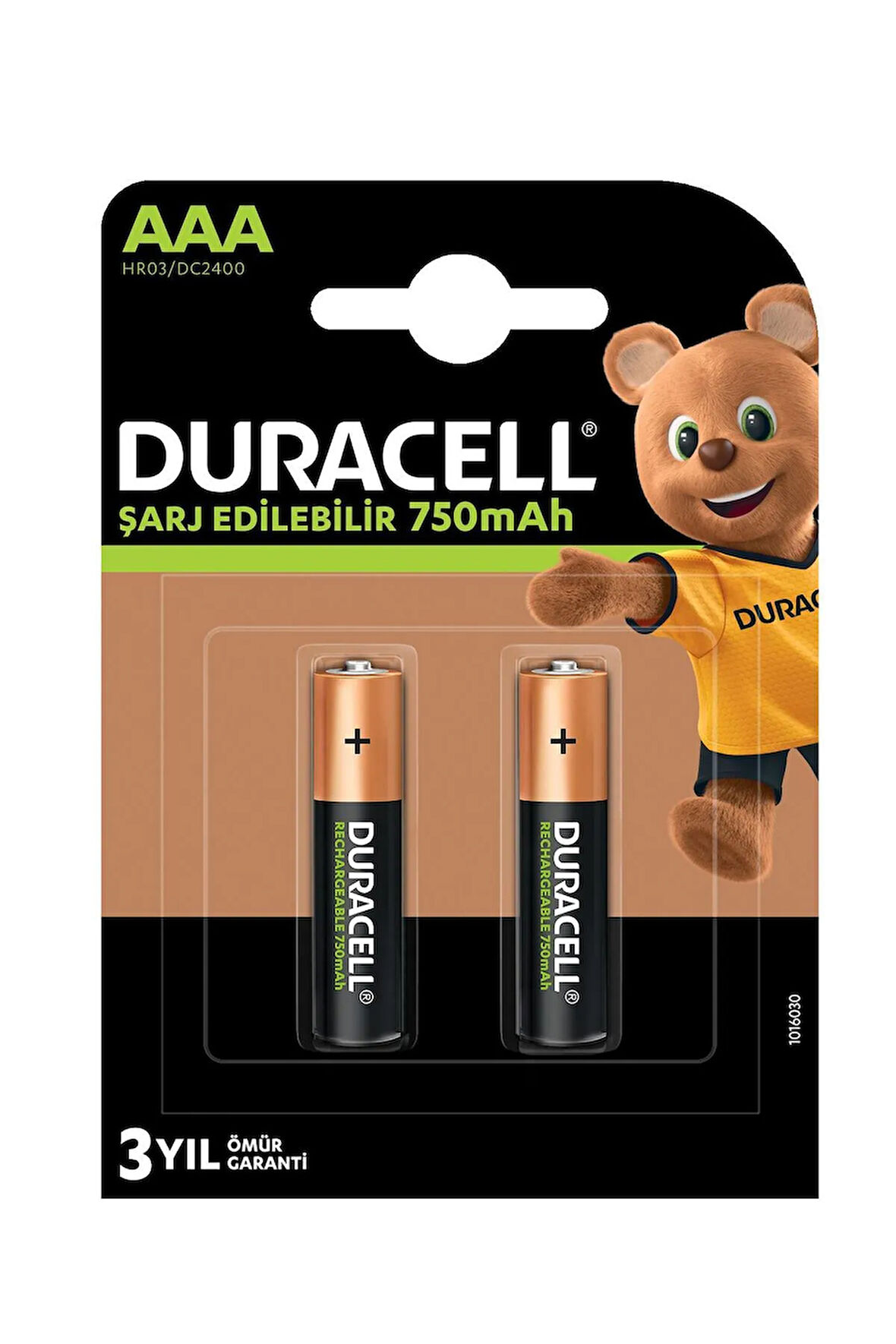 Şarjlı Pil 2xaaa 750 Mah