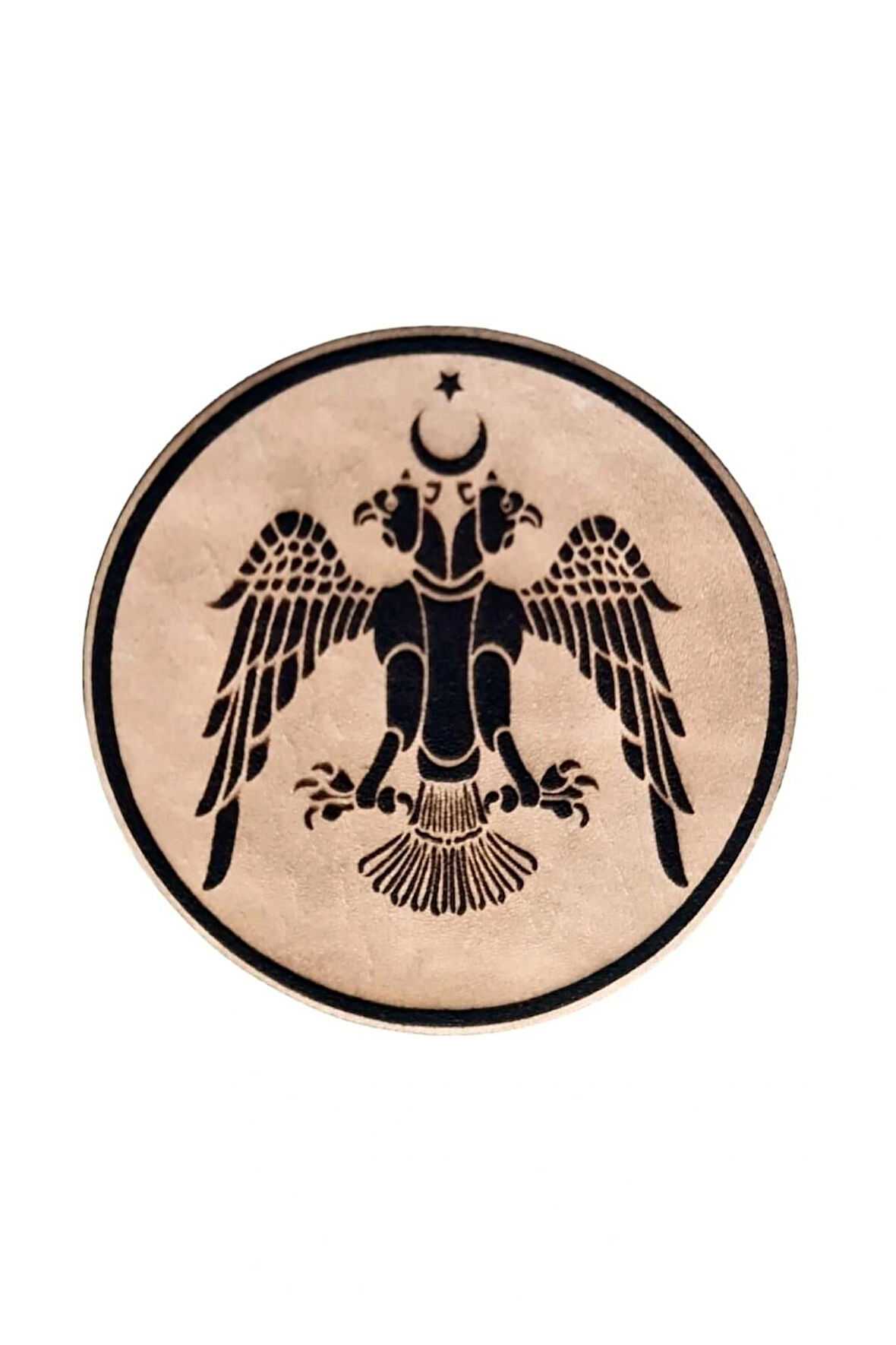Selçuklu Kartalı Deri Peç - Arma - Askeri Patch