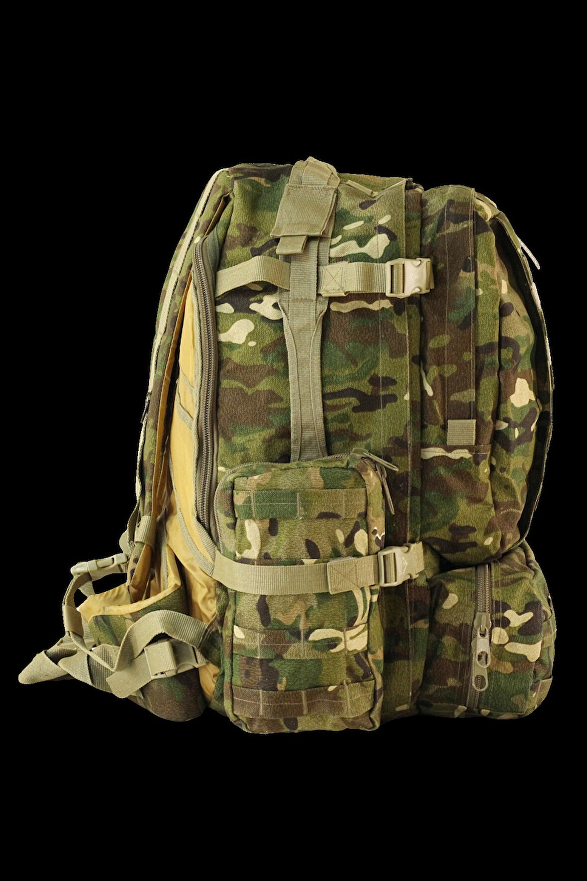 75 Litre Taktik Dağcı Kampçı Multicam Kamuflaj Sırt Çantası