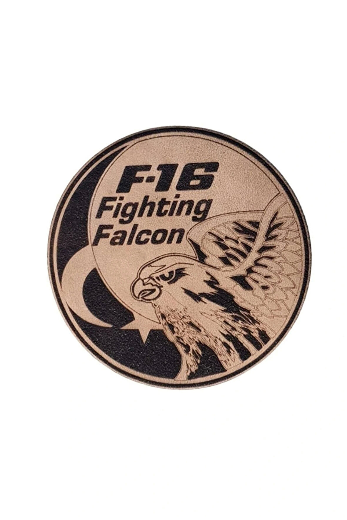 F16 Fıghtıng Falcon Deri Peç - Arma - Askeri Patch