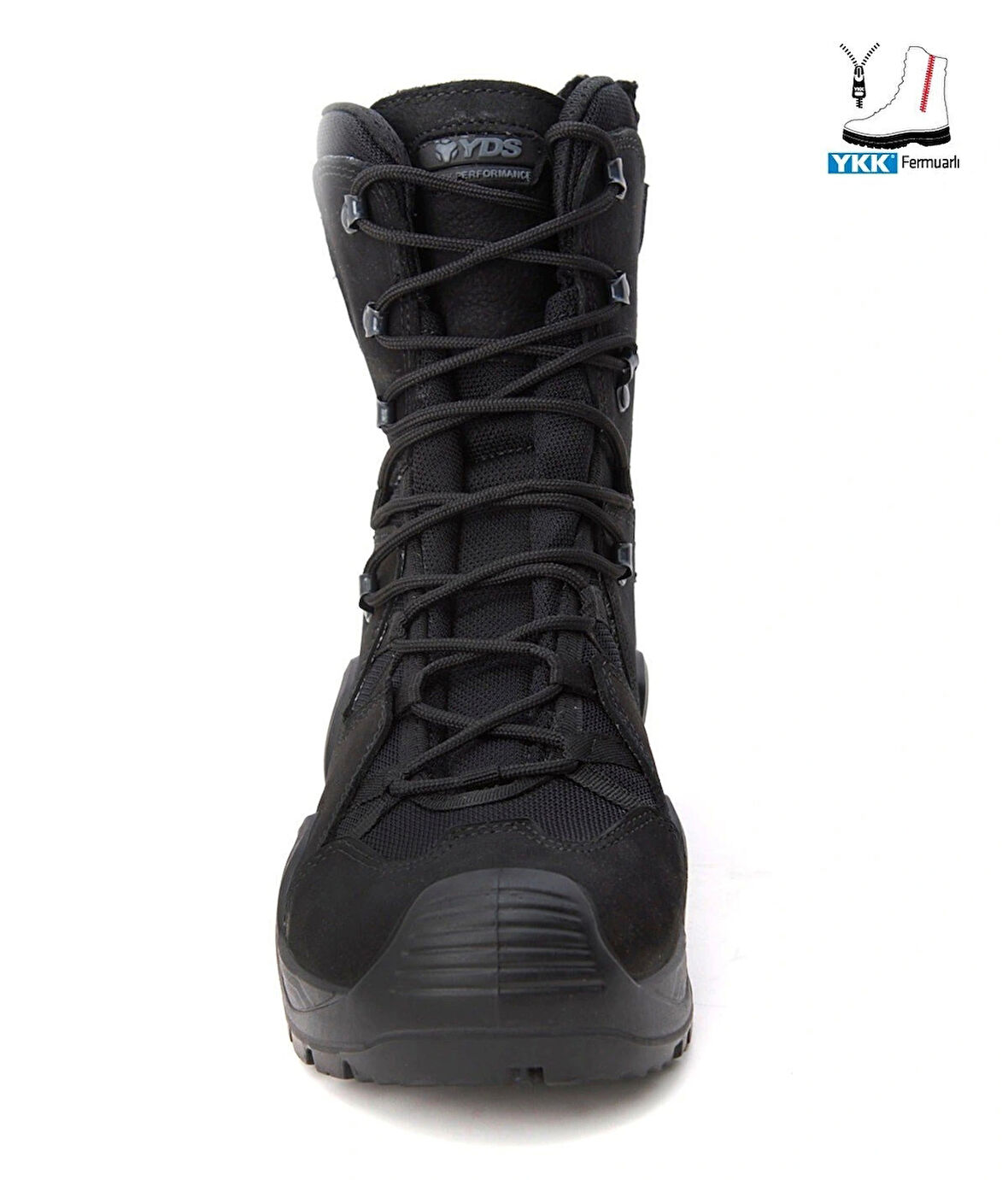 YDS ASTOR WITH ZIP BOT -SİYAH