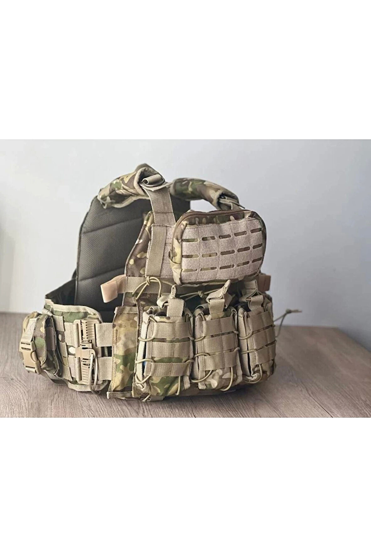 Multicam Hücum Yeleği (Hızlı Serbest Bırakma Sistemli) HK33 Mpt76 MPT55 Ak47