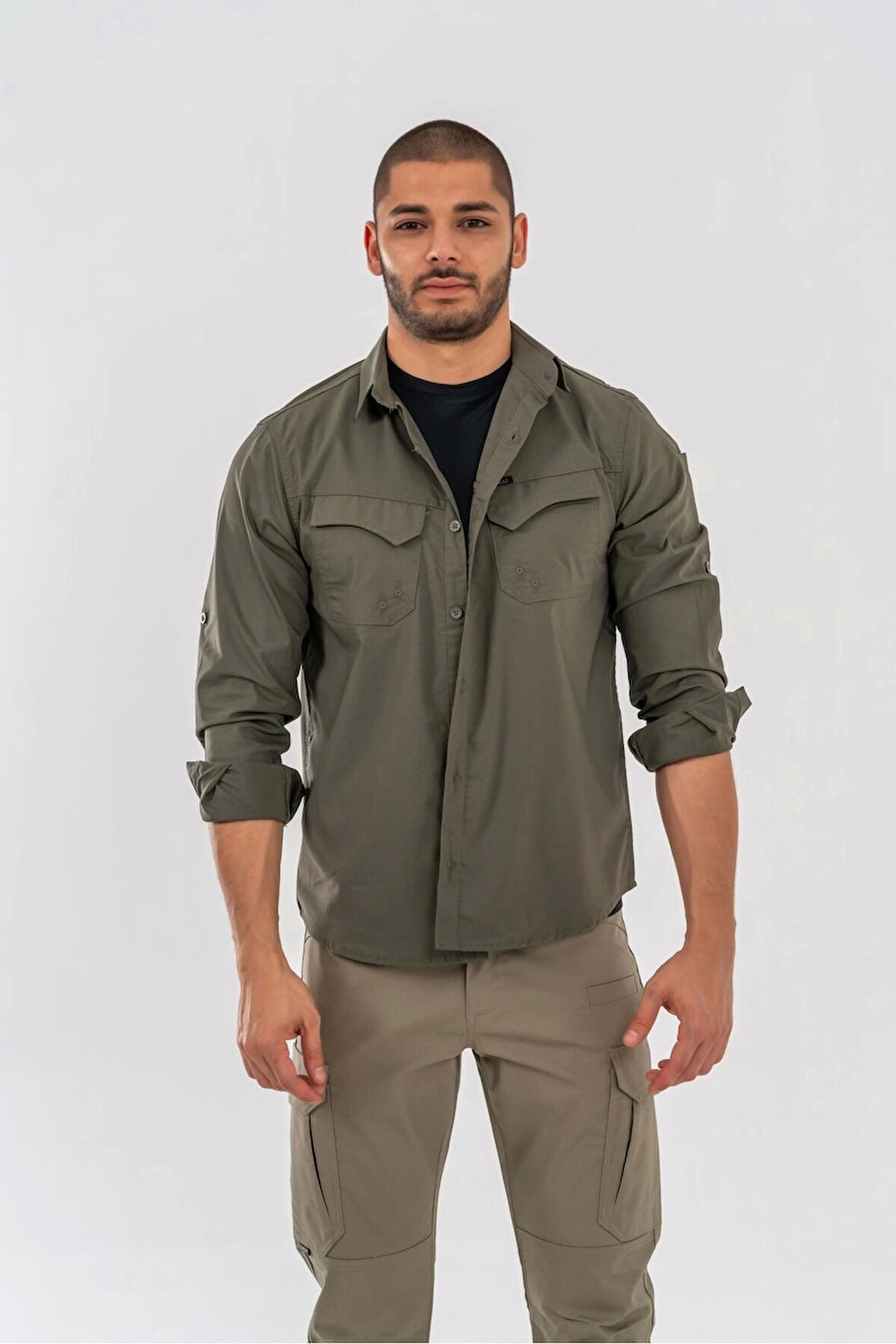 Combat Tactical Koruma Gömlek Haki - 428