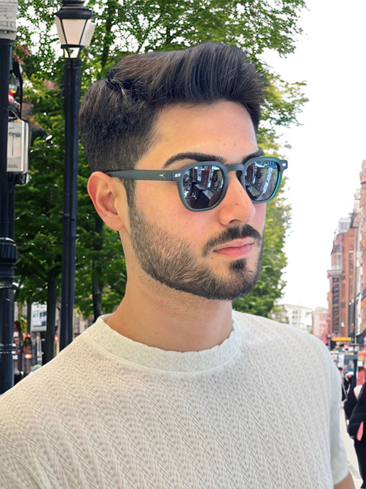 156 C100 47 Marco Salvadori Polarizei Güneş Gözlüğü