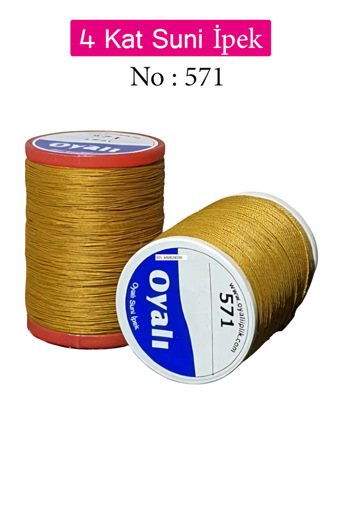 Oyalı 4 Kat Suni İpek İplik İğne Oyası Boncuk İpi Tığ Oyası No:571