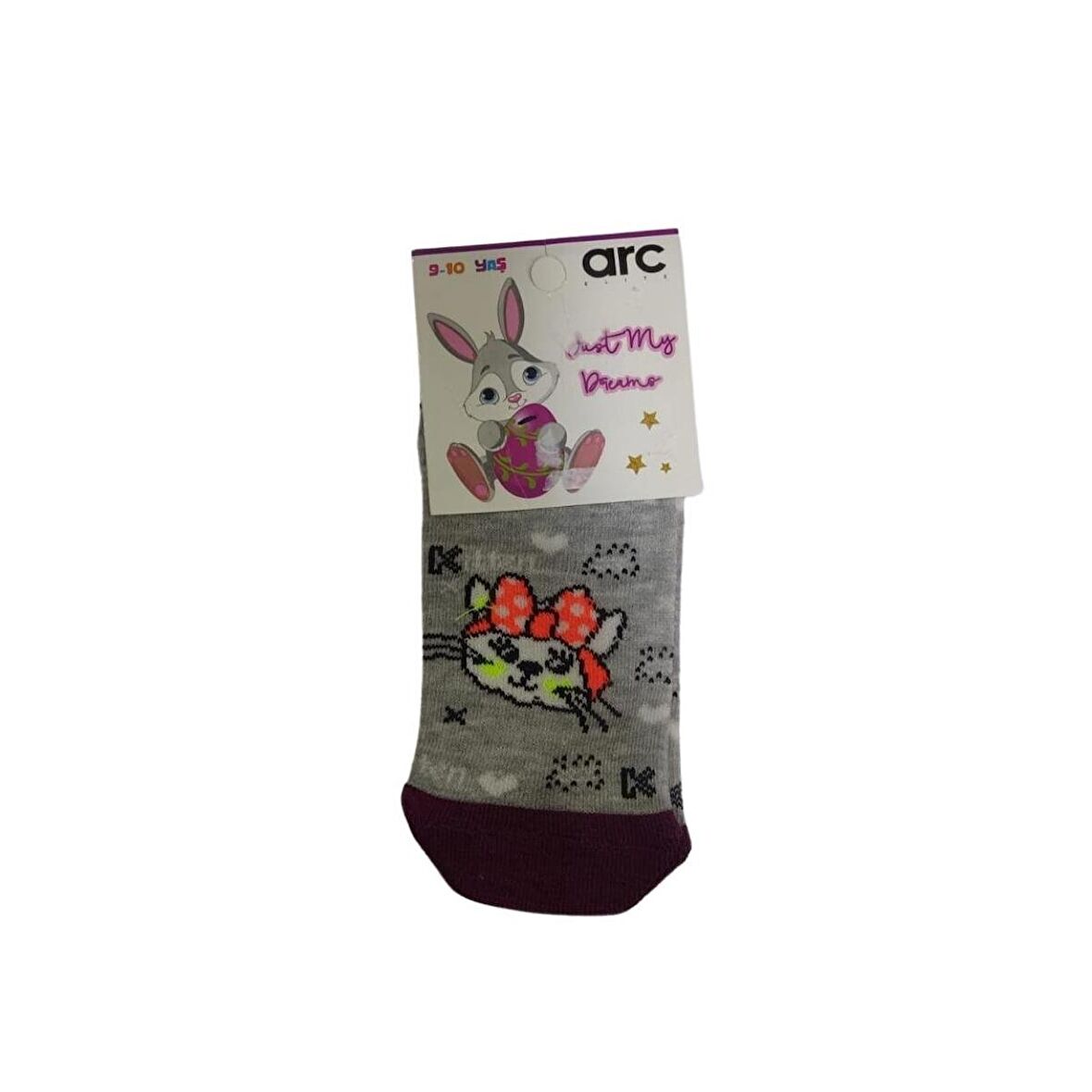 ARC KIZ ÇOCUK YIKAMALI PATİK ÇORAP 0599