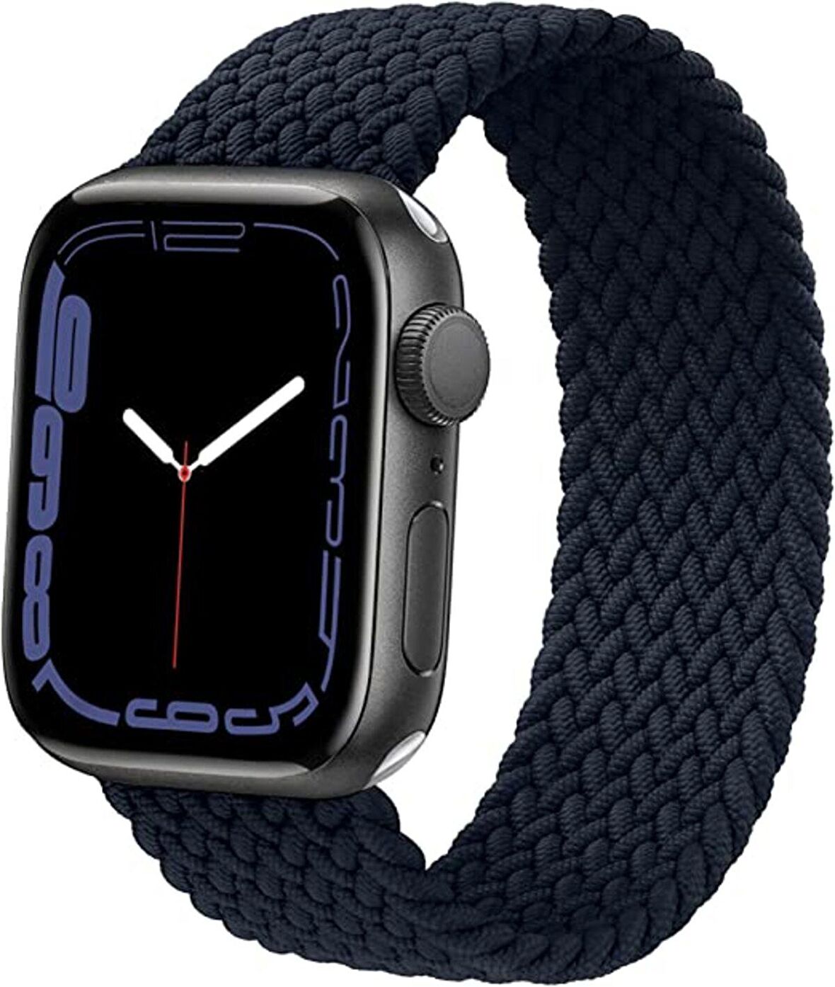 Megafox Apple Watch Seri2/3/4/5/6/7/8/Se/Ultra Hasır Örgü Large(L) Kordon 42-44-45-49Mm Uyumlu