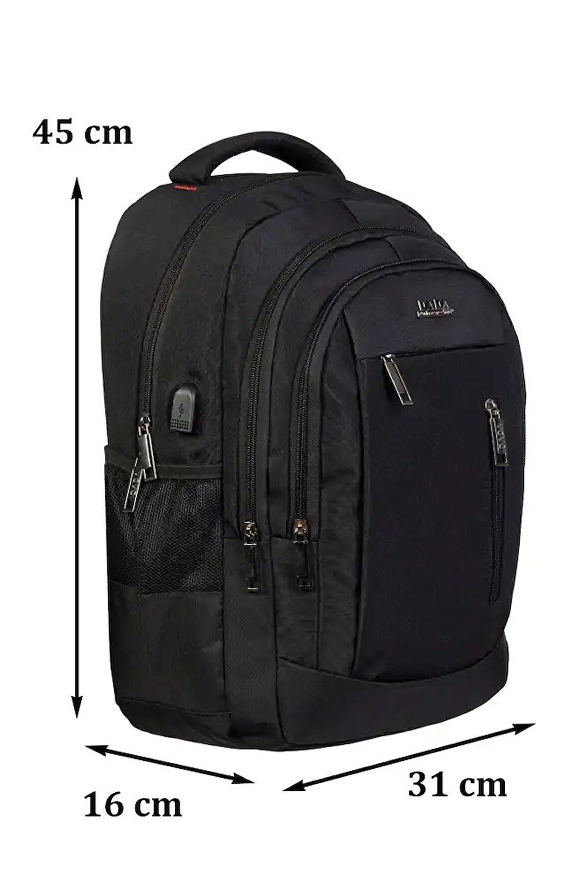 Dada Orta- Lise - Üniversite Günlük Okul Sırt Çantası Su Geçirmez Kumaş 15.6 inç