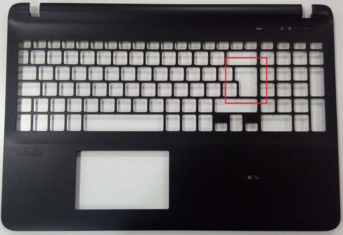 Sony Vaio SVF153 Uyumlu Notebook Üst Kasa - Siyah