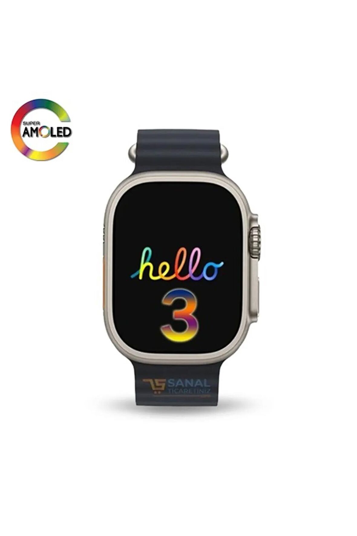 Watch Hello 3 Plus Ultra Akıllı Saat (Süper Amoled)