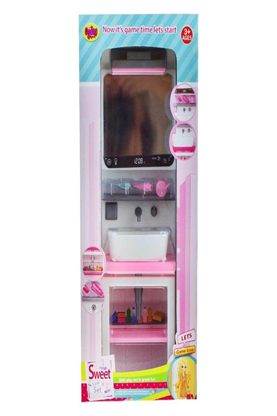 Kutuda Aynalı Lavabo Seti 02382