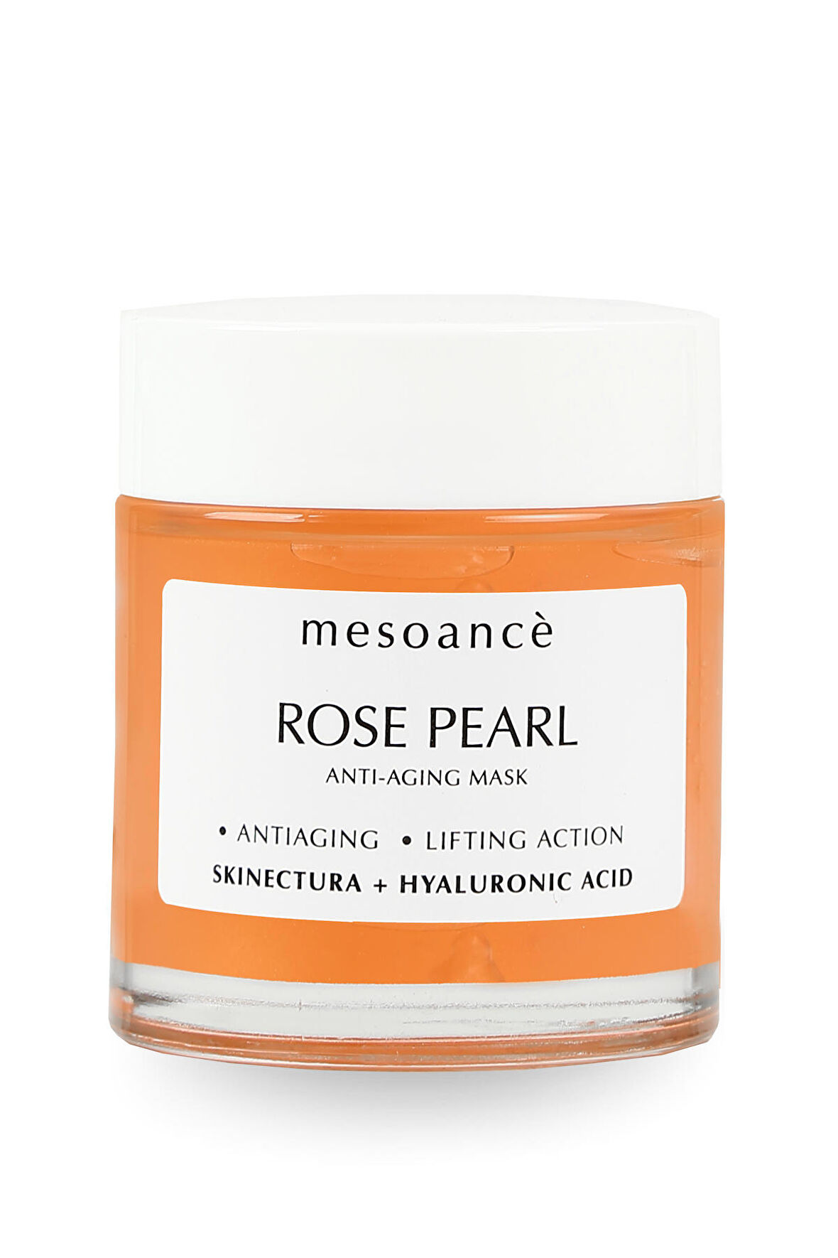 Mesoance Yüz Maskesi Vegan Gözenekleri Sıkılaştıran Kolajen Arttırıcı Yüz Maskesi Rose Pearl 100 ml