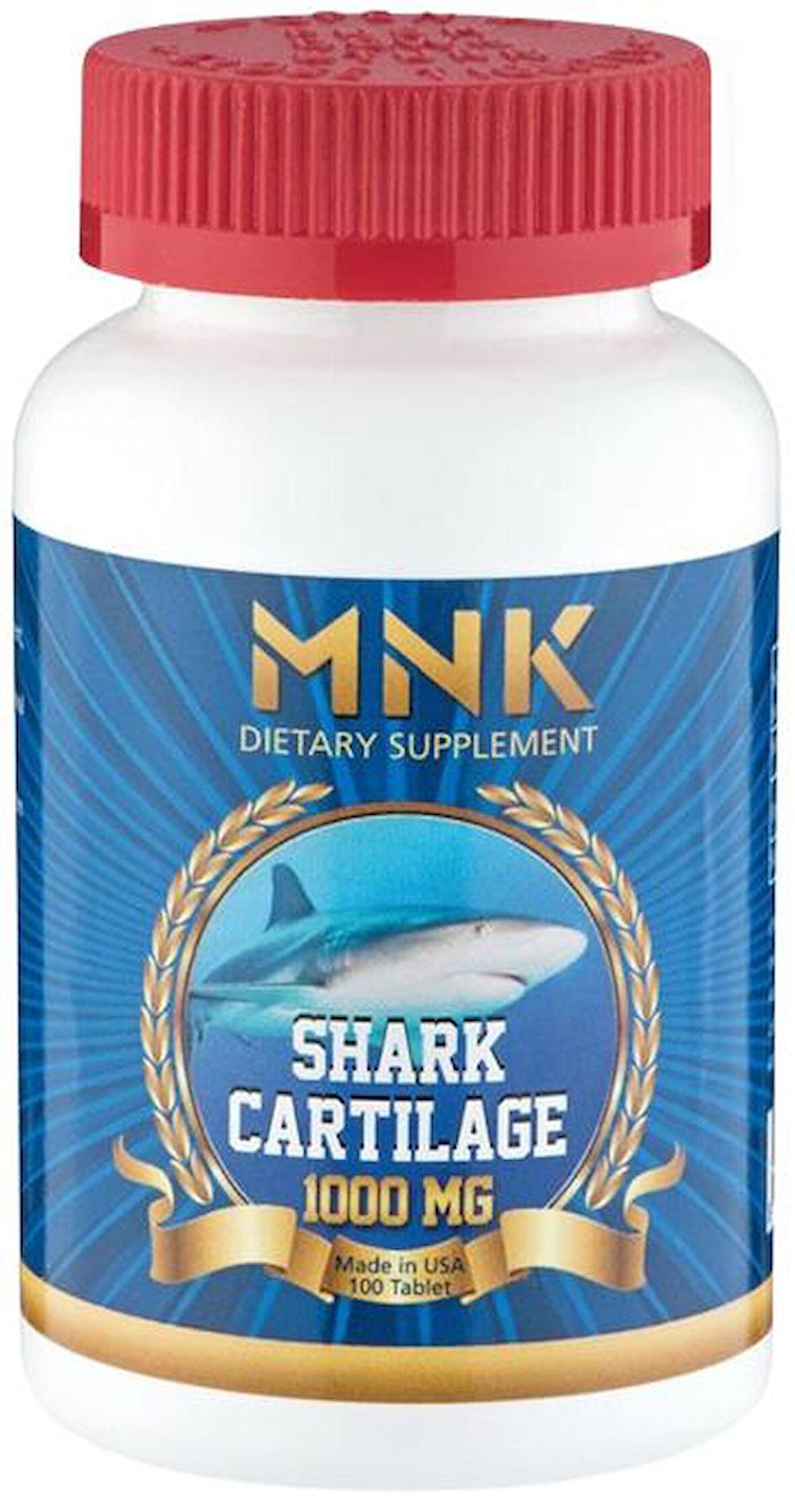 Mnk Shark Cartilage 1000 Mg 100 Tablet 