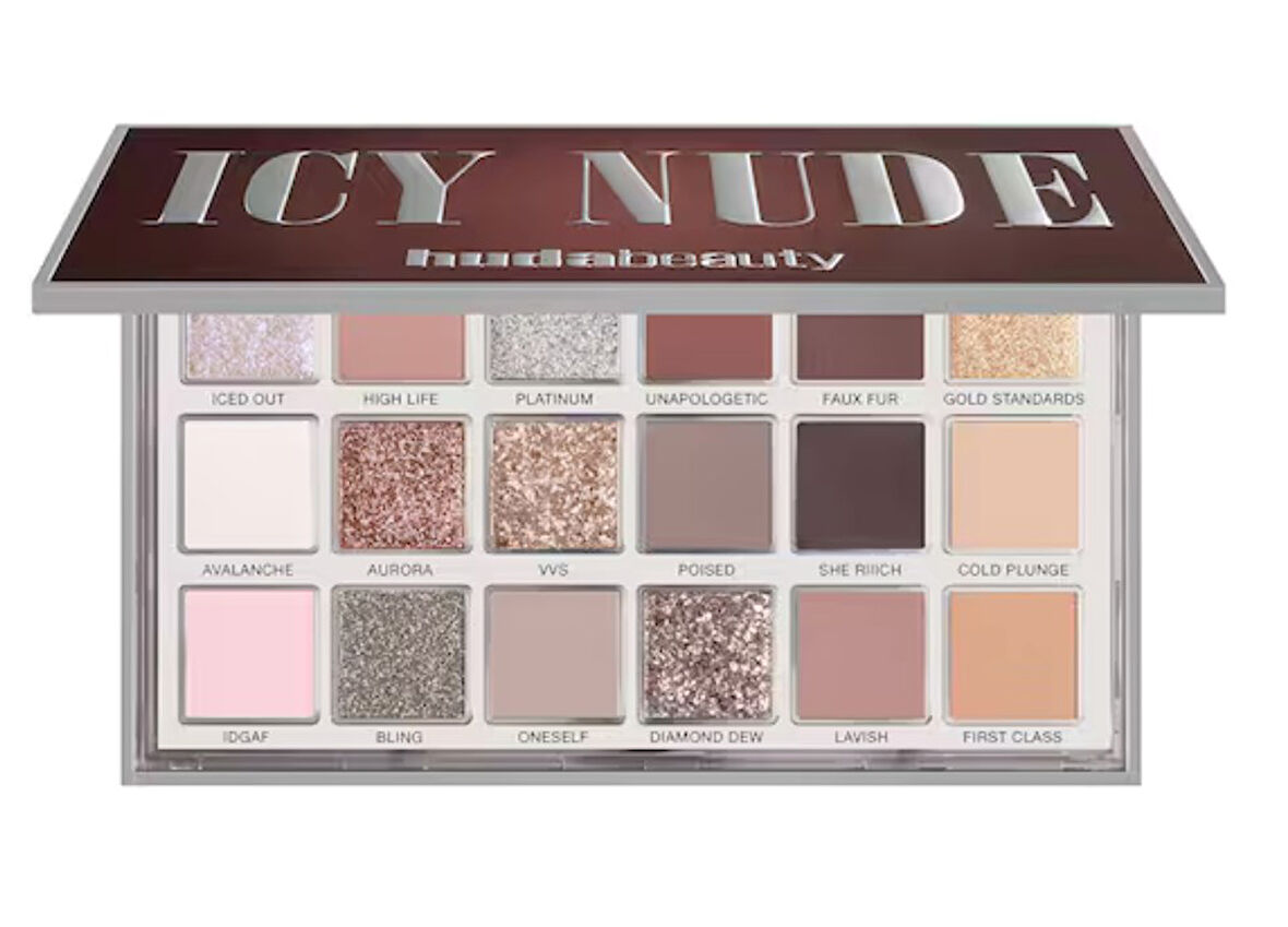 HUDA BEAUTY Icy Nude Eyeshadow Palette - Göz farı paleti