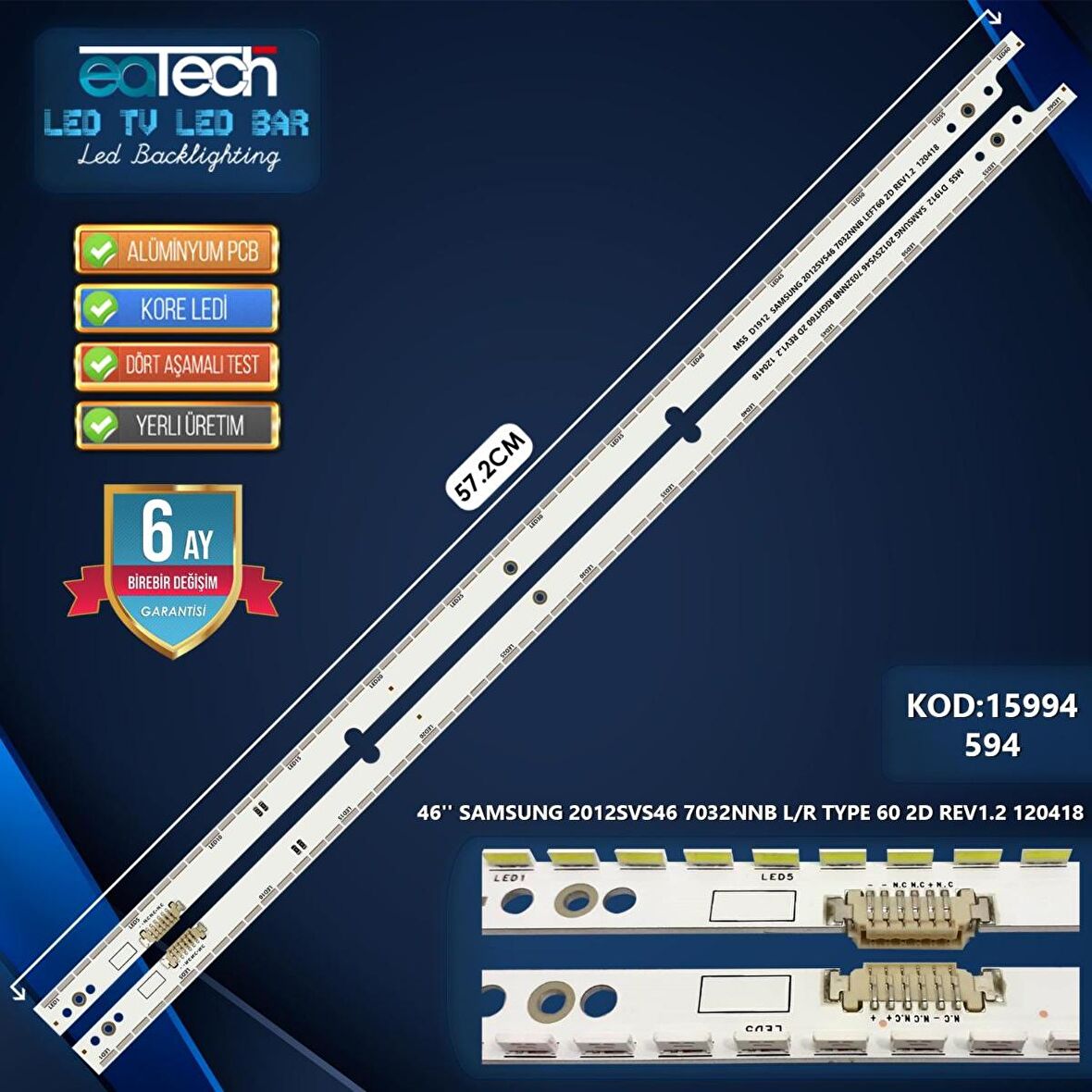 KOD-594 46 SAMSUNG 2012SVS46 7032NNB L/R TYPE 60 2D REV1.2 120418 57.2CM 60LED