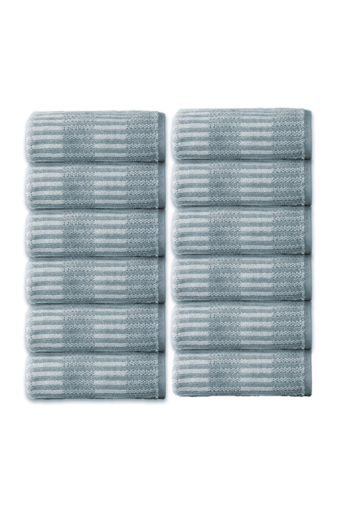 Özdilek Striscai 50x90 Cm El-Yüz Havlusu 12'li Yeşil