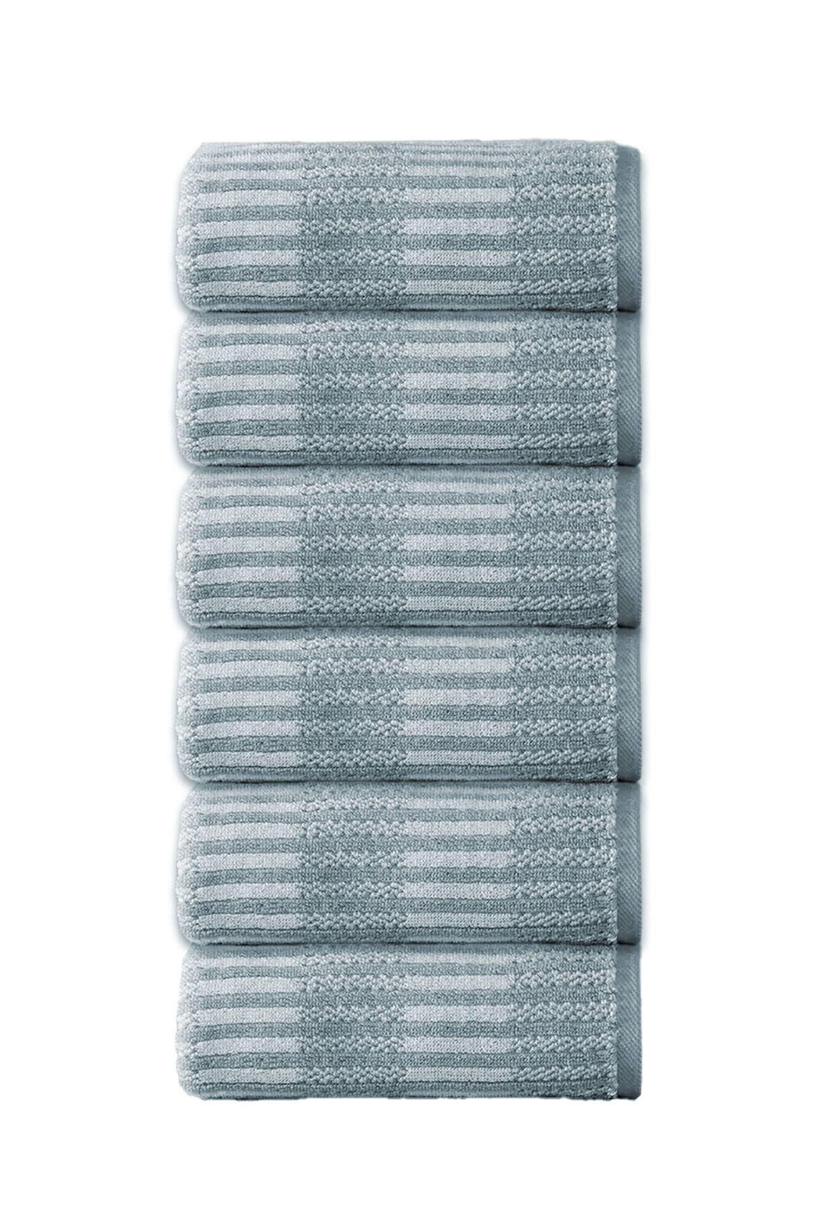 Özdilek Striscai 50x90 Cm El-Yüz Havlusu 6'lı Yeşil