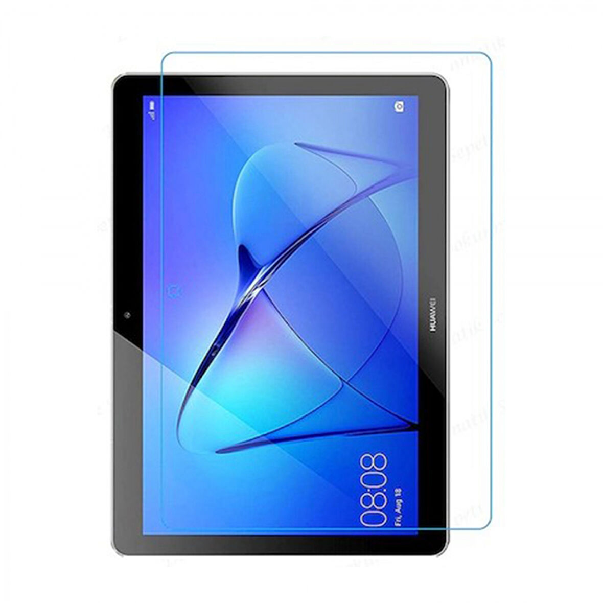 Huawei Mediapad T3  7.0 Uyumlu Koruma Ekran Koruyucu) Yüksek Dokunmatik Hassasiyet+HD Kristal Şeffaf