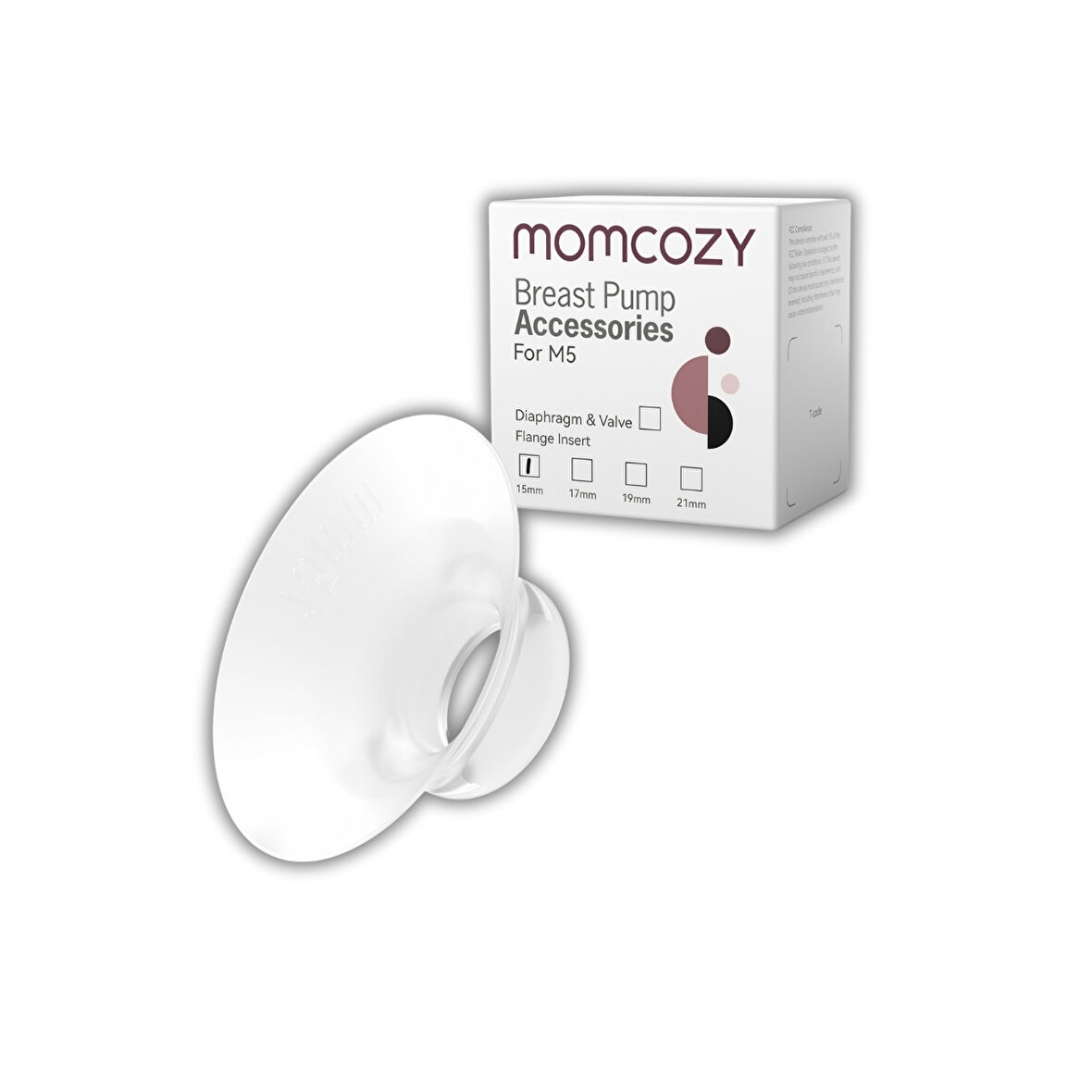 Momcozy Flanş Girişi 15 mm ( M5 )