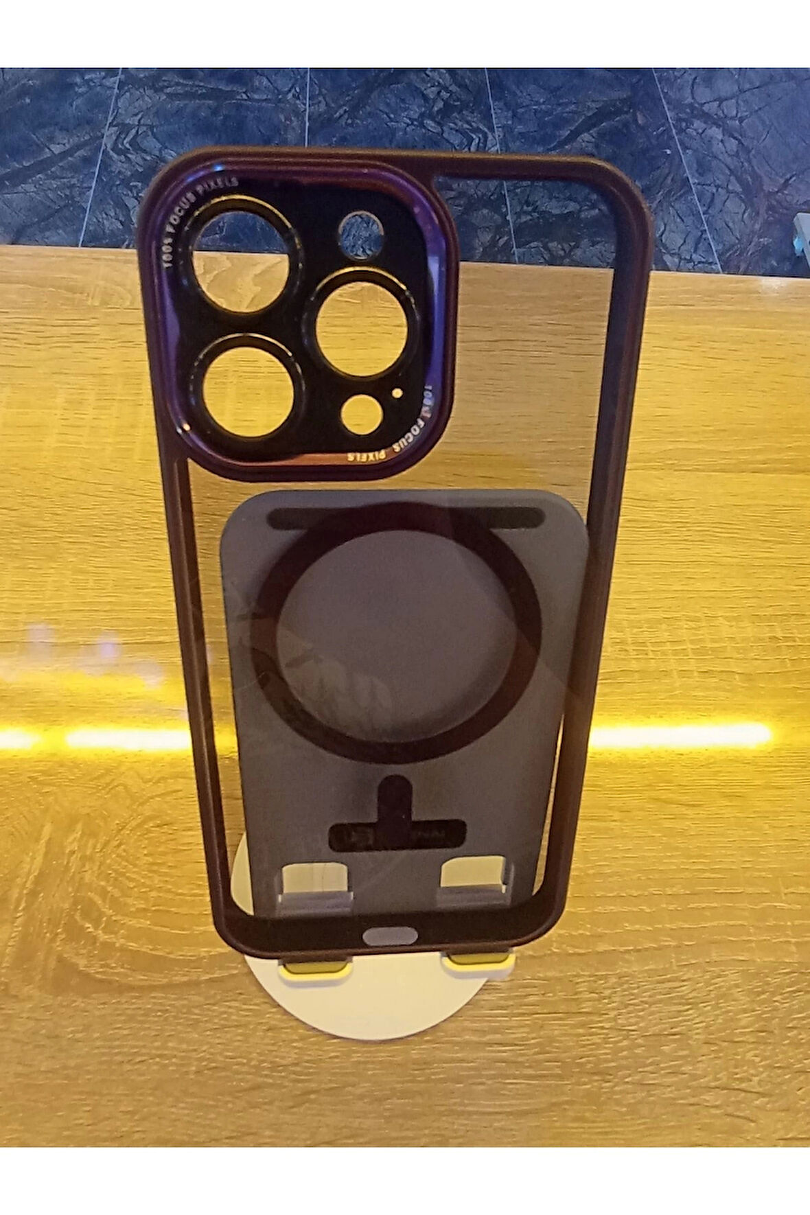 İPhone 15 Pro Max Uyumlu MagSafe Özellikli Kamera Korumalı Premium Kılıf