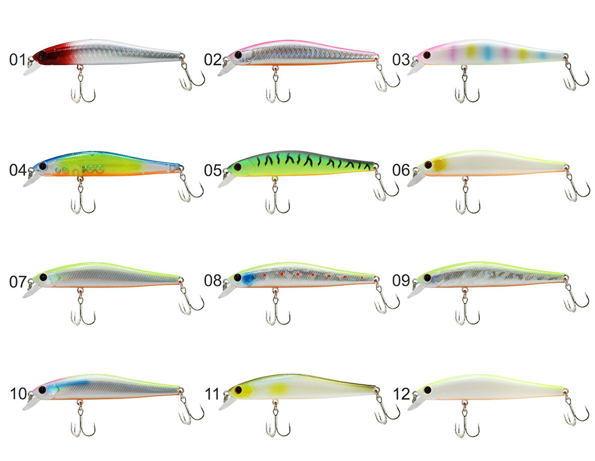 Captain 3432 Hacker 90 mm Floating 11.2 gr Maket Balık 08